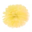 <p>decorazione pom pom sfere in carta giallo