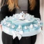 Torta Bomboniere battesimo per maschio 15 fette con cani