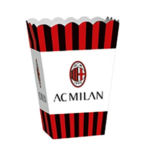 4 contenitori per festa tema Milan