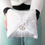 Cuscino Portafedi elegante  per Matrimonio in raso