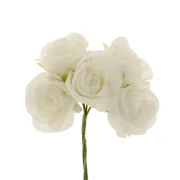 fiore rosa avorio per bomboniere fai da te