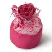 Bomboniere Sacchettini Portaconfetti con rosa colore Fuxia