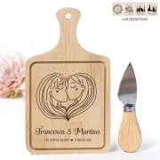 Bomboniere Matrimonio tema Unione Civile Donne Utili Personalizzate Tagliere
