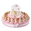 Torta Bomboniere per battesimo nascita Bimba 20 Fette
