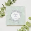 Partecipazioni Nozze Originale con fiori Verde - Piave