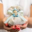 Bomboniera Battesimo e Nascita Magnete Bambino con tamburo