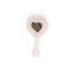 Bomboniere 2025 Specchio a forma di cuore con glitter