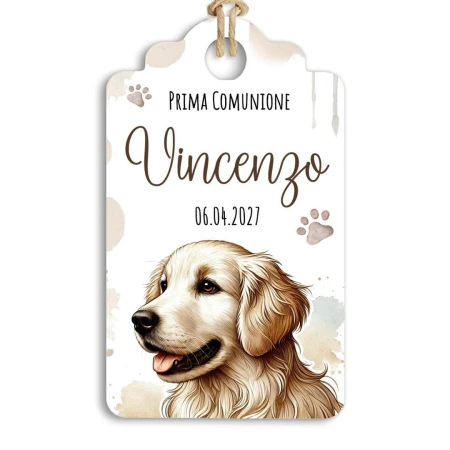 Tag Tema Cane Personalizzabile