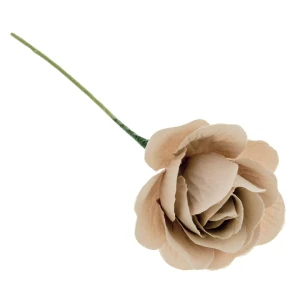 Rosa Grande Tortora con ramo per confezionamento Bomboniere