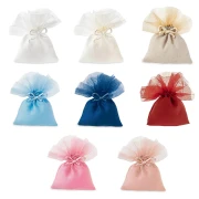 Sacchettini eleganti idea orginale colorati in tessuto