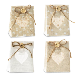 Bustina portaconfetti shabby chic in offerta