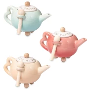 Bomboniere 2026 Linea Lux Zuccheriera a forma di teiera colorata