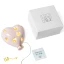 Bomboniere Palloncino cuore Led in ceramica rosa
