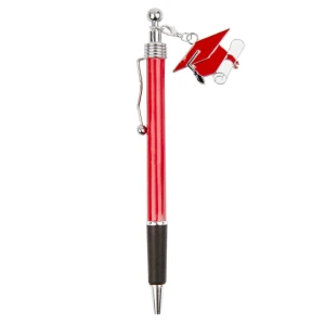 Bomboniere Laurea 2026 Penna in Zama con ciondolo tocco e pergamena