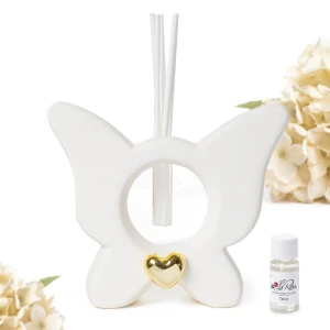 Bomboniere Profumatore Farfalla in Ceramica