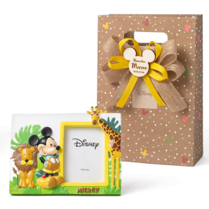 ⚡ OFFERTA LAMPO Bomboniere Linea Disney Into the Wild Portafoto Topolino nella giungla