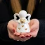 Bomboniere Originali Angelo in ceramica con LED