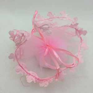 tulle con tirante bordo con biberon-cavallino rosa dddd