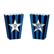 4 contenitori per festa tema Inter