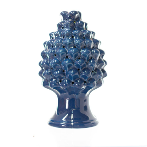 Bomboniere Pigne Siciliane Lampada Led Blu