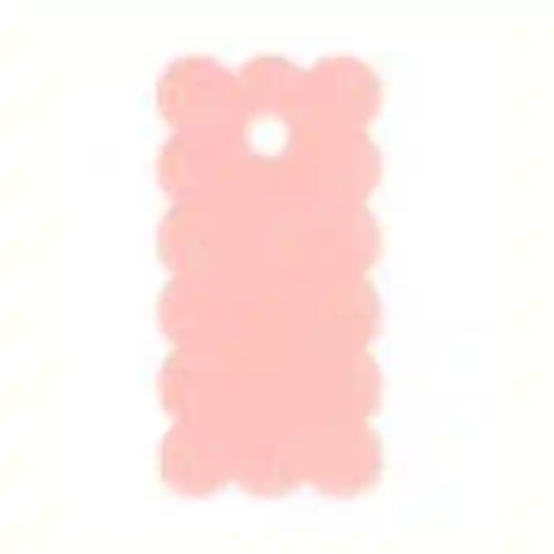 ULTIMI PEZZI 48 targhetta TAG bigliettini in legno scrivibili per bomboniere battesimo rosa 4x2 cm circa PREZZO PER TUTTI