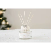 Idea Regalo Natale - Idea regalo profumatore in marmo con farfalla argento