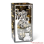 Idea regalo battesimo o Bomboniera madrina MAXI Lampada Led Personalizzabile
