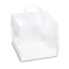 Scatole in pvc con manico e fondino per bomboniere