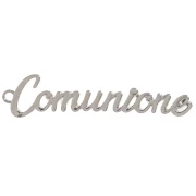 Ciondolo scritta Comunione per Bomboniere Comunione