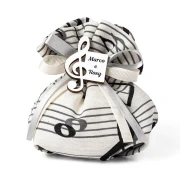 Bomboniere Tema Musica 2025 Sacchettini Portaconfetti con CONFEZIONE con spartito musicale ed applicazione