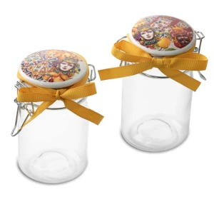 Bomboniere Matrimonio 2026 barattoli ermetici con testa di moro e maioliche