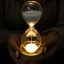 Bomboniere 2027 Matrimonio Clessidra con base LED personalizzabile