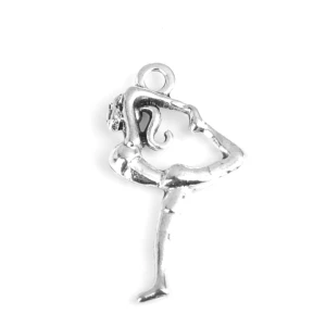 Ciondolo Ginnastica Ritmica e Artistica Sport in metallo