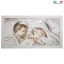Quadro sacra famiglia in legno 109x59 cm