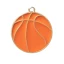 ciondolo pallone da basket in metallo per bomboniere