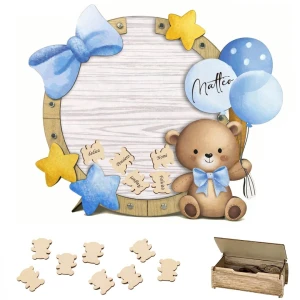 Guest Book Battesimo e Nascita Maschio Originale