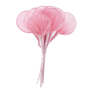 Racchette portaconfetti Rosa 16 pz