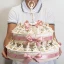 Torta Bomboniere femmina con ballerina da 35 fette