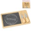 Bomboniera matrimonio  Set Tagliere Formaggio con coltellini personalizzabile