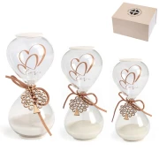 ⚡OFFERTISSIMA Bomboniere Clessidre LOVE con scatola