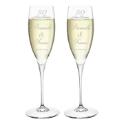 Calici Personalizzati per 50 anni Nozze d'Oro