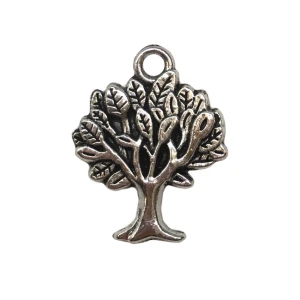 ciondolo albero della vita in zama piccolo, ideale per confezionare sacchetti e scatoline