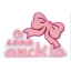 Decorazione per Nascita Bimba "ci sono anch\'io"