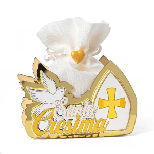Bomboniere Cresima 2026 Linea Festa Scatolina portaconfetti con cappello