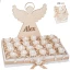 Torta Bomboniere con 24 scatoline angelo personalizzabile