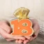 Bomboniere 18 Anni Linea Oro Sacchettini con Scatolina Numero 18 Colorati o Nero/Oro