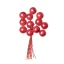Sfere Rosse pick per decorare bomboniere fai da te