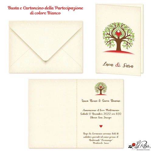 Partecipazioni Matrimonio Albero della Vita 2025 STAMPA OMAGGIO