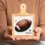 Bomboniere Tema Rugby Personalizzate Tagliere in legno