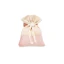 bomboniere sacchetti portaconfetti battesimo rosa con fiocco